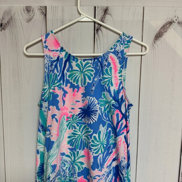 Lilly Pulitzer Kristen Swing Dress S Multi Jet Stream EUC - Picture 2 of 11